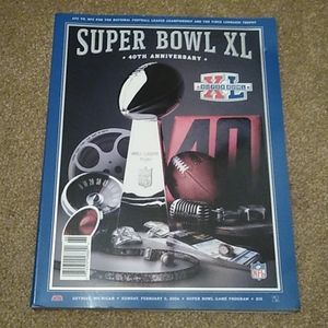 Super Bowl XL Game Program